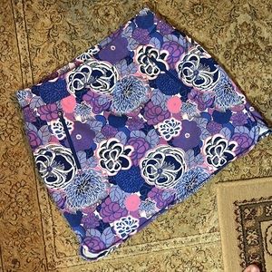 TALBOTS Size Medium Colorful Groovy Floral Fun Print Tennis Golf Squash $69 NEW